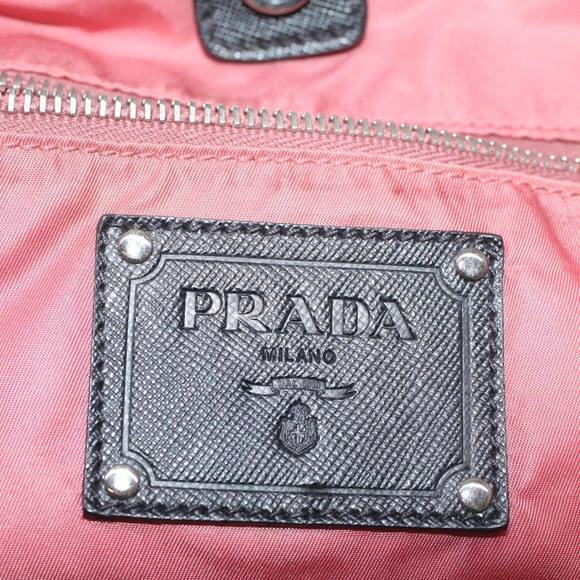 PRADA Tote Bag Nylon Black Auth ac2373 - Picture 10 of 16